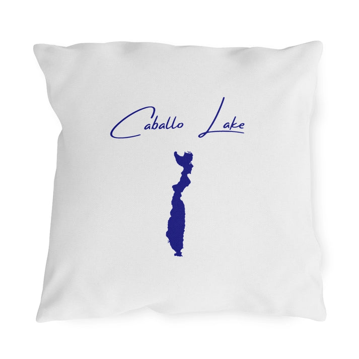 New  Mexico  Caballo  Lake  Outdoor  Pillow  front  position  view  from  front  18  x  18.webp