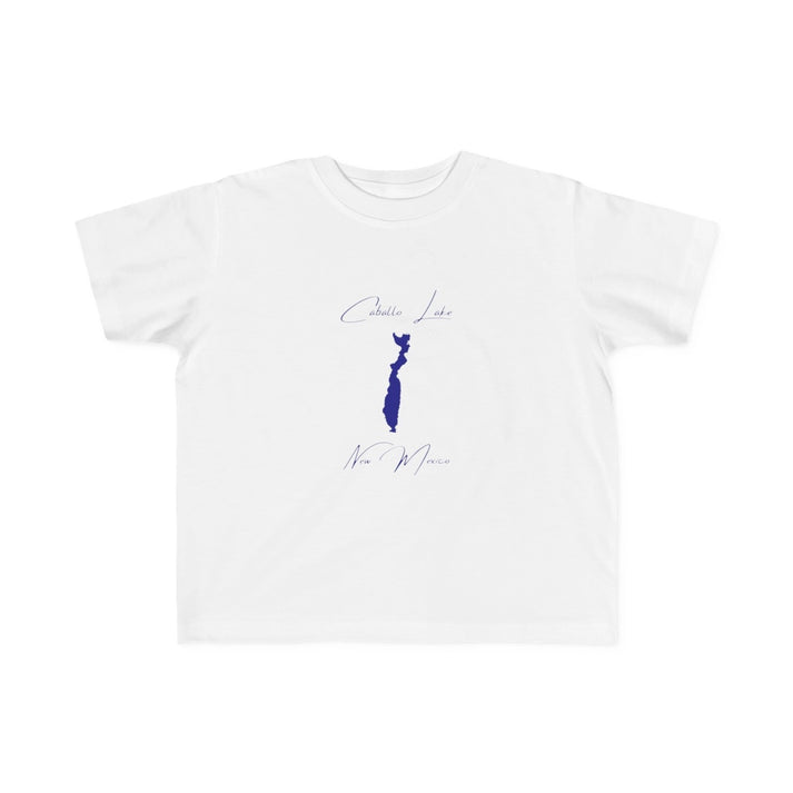 New  Mexico  Caballo  Lake  Toddler  T-shirt  front  position  view  from  front  white.webp