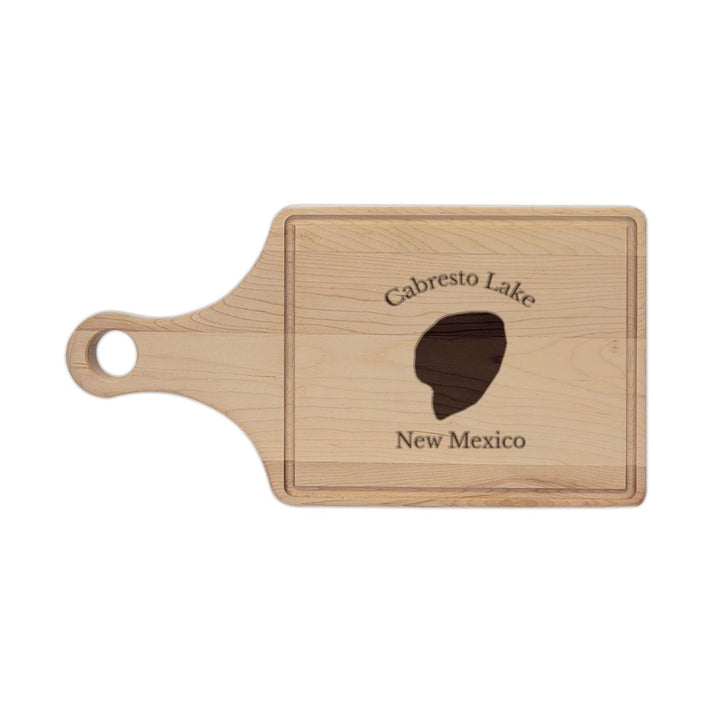 New  Mexico  Cabresto  Lake  Engraved  Cutting  Board  front  position  view  from  front  maple.webp