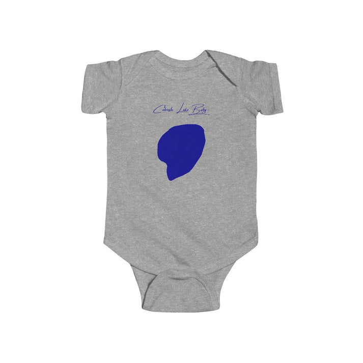 New  Mexico  Cabresto  Lake  Onesie  front  position  view  from  front  heather.webp