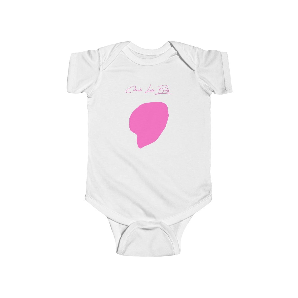 New  Mexico  Cabresto  Lake  Onesie  front  position  view  from  front  white.webp