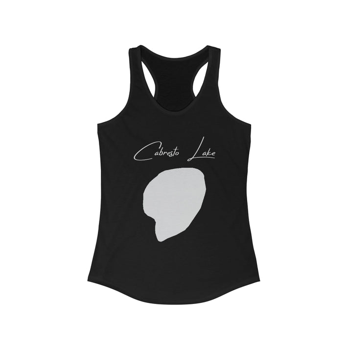 New  Mexico  Cabresto  Lake  Racerback-Tank  front  position  view  from  front  solid  black.webp