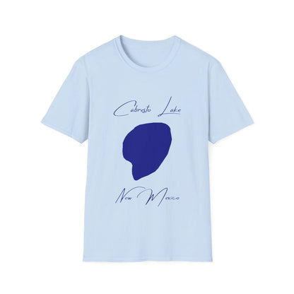 New  Mexico  Cabresto  Lake  T-shirt  front  position  view  from  front  light  blue.webp