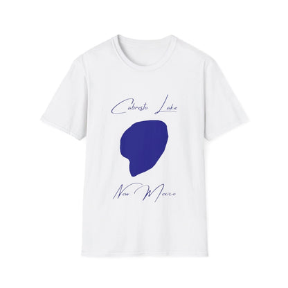 New  Mexico  Cabresto  Lake  T-shirt  front  position  view  from  front  white.webp