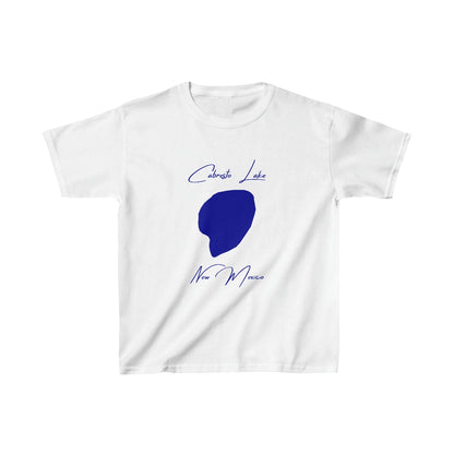 New  Mexico  Cabresto  Lake  Youth  T-shirt  front  position  view  from  front  white.webp