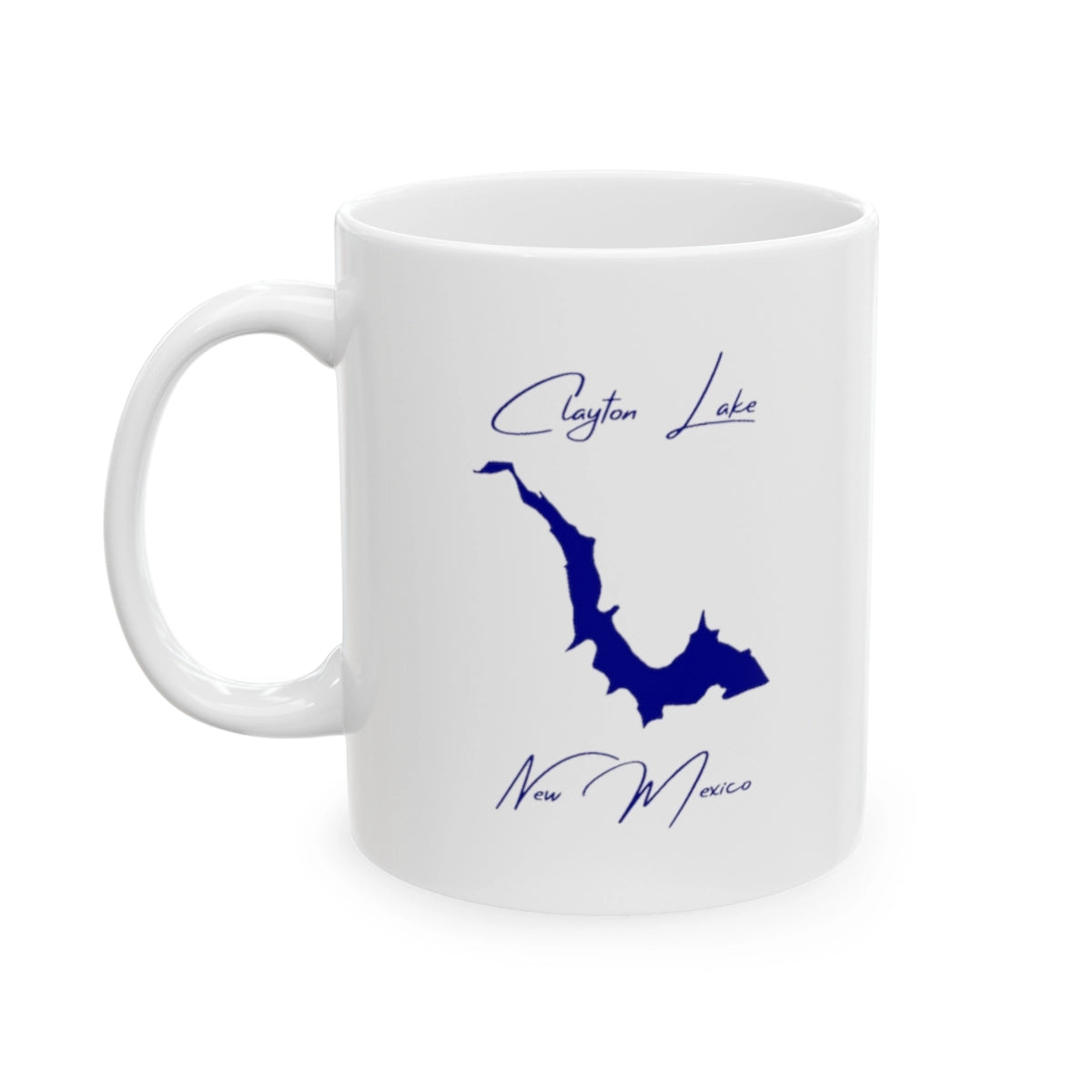 New  Mexico  Clayton  Lake  Ceramic  Mug  other  position  view  from  left  11oz.webp