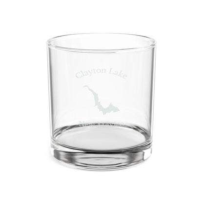 New  Mexico  Clayton  Lake  Engraved  Whiskey  Glass  other  position  view  from  front  10.5oz.webp