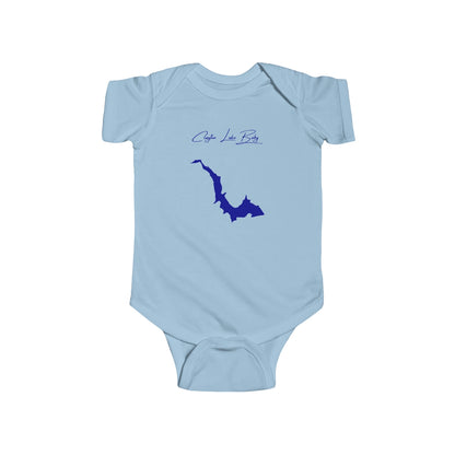 New  Mexico  Clayton  Lake  Onesie  front  position  view  from  front  light  blue.webp