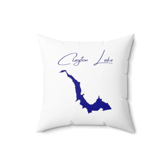 New  Mexico  Clayton  Lake  Pillow  front  position  view  from  front  16  x  16.webp