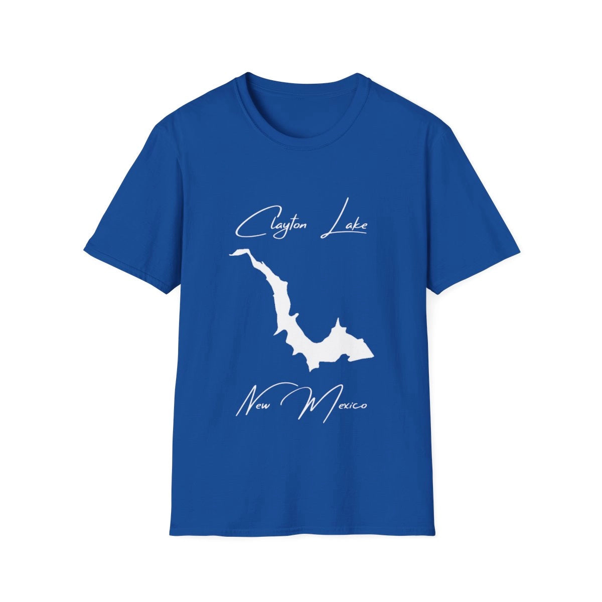 New  Mexico  Clayton  Lake  T-shirt  front  position  view  from  front  royal.webp