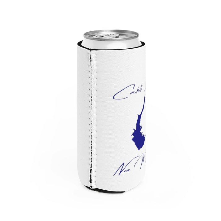 New  Mexico  Cochiti  Lake  Slim  Can  Koozie  all  position  view  from  right  white.webp