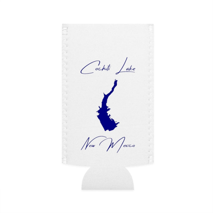 New  Mexico  Cochiti  Lake  Slim  Can  Koozie  front  position  view  from  flat-front  white.webp