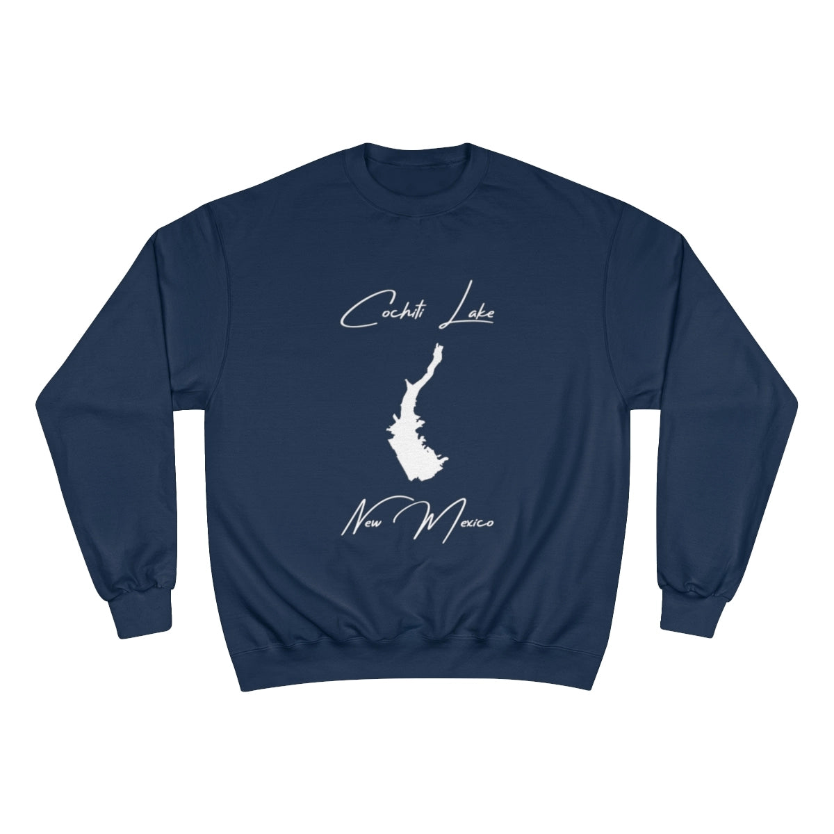 New  Mexico  Cochiti  Lake  Sweatshirt  front  position  view  from  front  navy.webp
