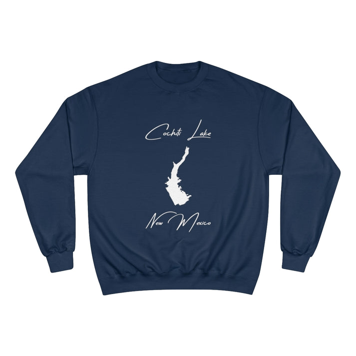 New  Mexico  Cochiti  Lake  Sweatshirt  front  position  view  from  front  navy.webp