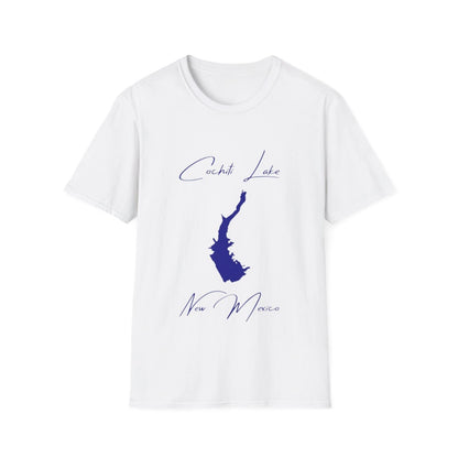 New  Mexico  Cochiti  Lake  T-shirt  front  position  view  from  front  white.webp