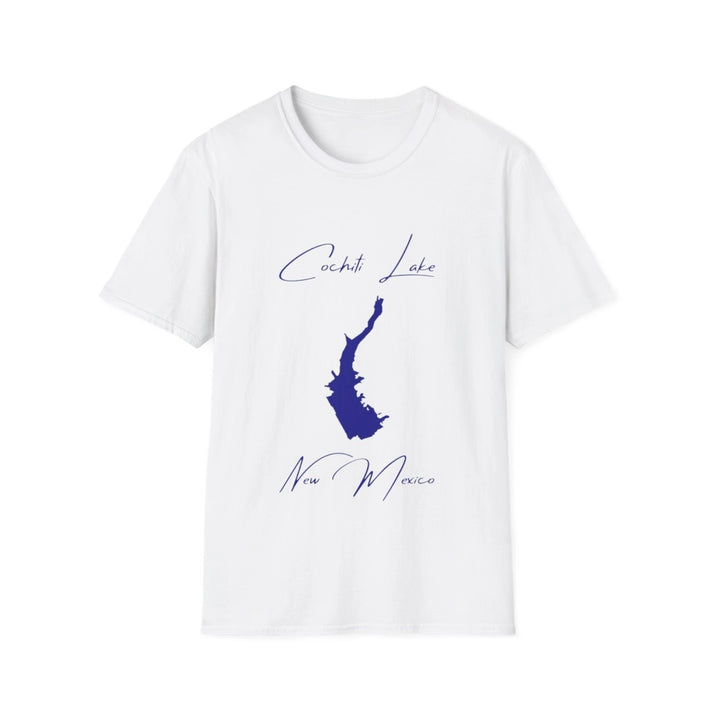 New  Mexico  Cochiti  Lake  T-shirt  front  position  view  from  front  white.webp