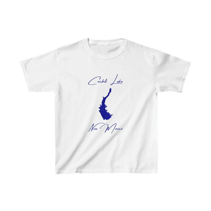 New  Mexico  Cochiti  Lake  Youth  T-shirt  front  position  view  from  front  white.webp