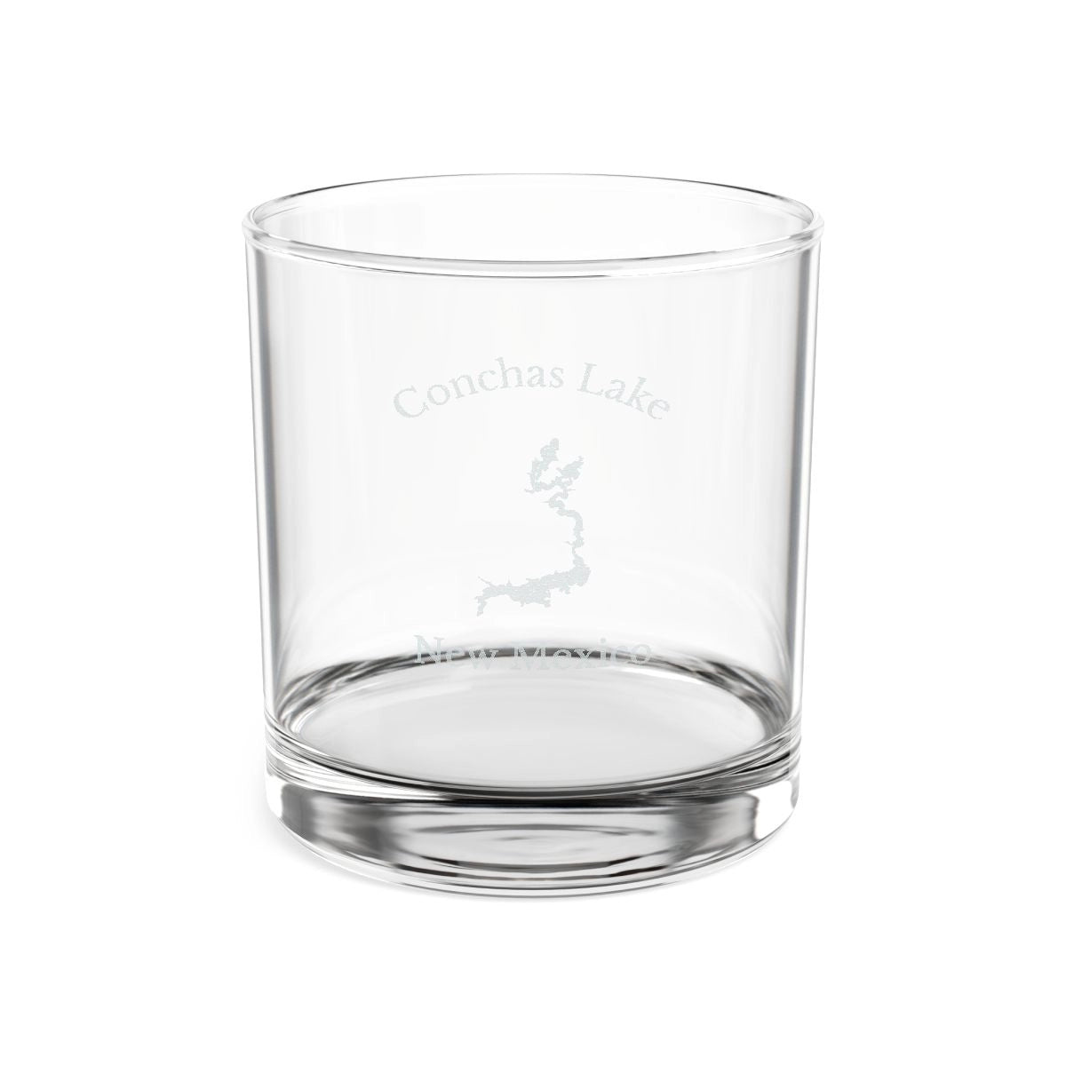 New  Mexico  Conchas  Lake  Engraved  Whiskey  Glass  other  position  view  from  front  10.5oz.webp
