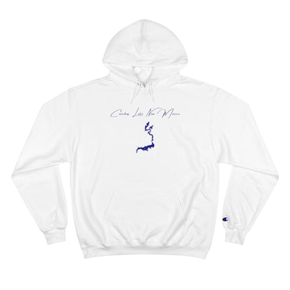 New  Mexico  Conchas  Lake  Hoodie  front  position  view  from  front  white.webp