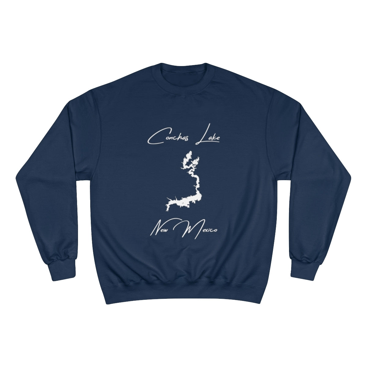 New  Mexico  Conchas  Lake  Sweatshirt  front  position  view  from  front  navy.webp
