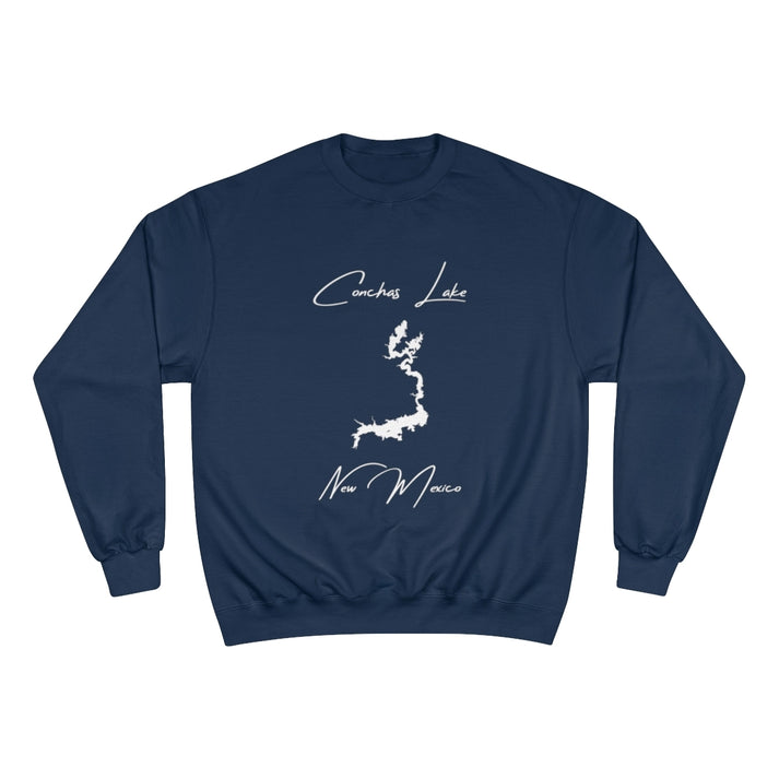 New  Mexico  Conchas  Lake  Sweatshirt  front  position  view  from  front  navy.webp