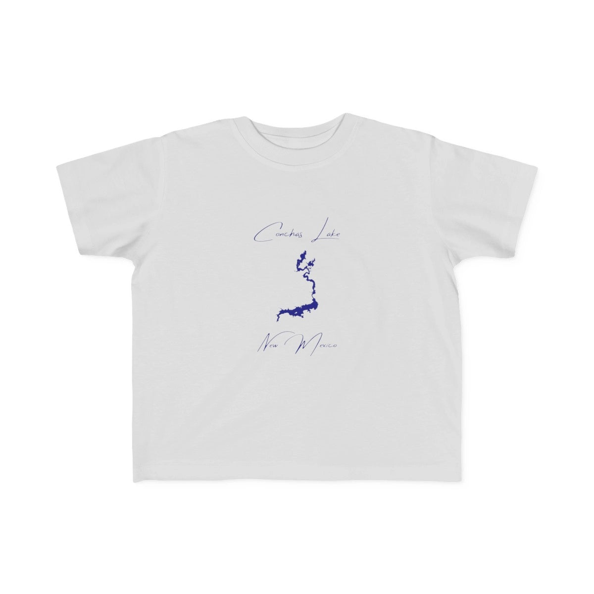 New  Mexico  Conchas  Lake  Toddler  T-shirt  front  position  view  from  front  silver.webp