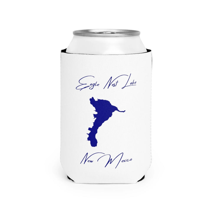 New  Mexico  Eagle  Nest  Lake  Can  Koozie  front  position  view  from  front-2  white.webp