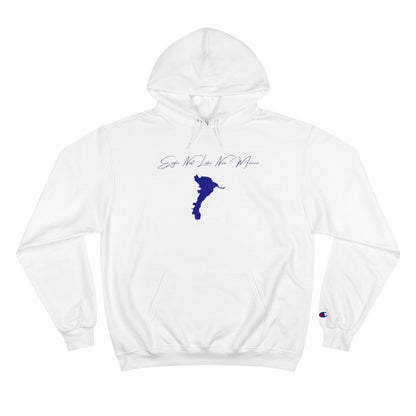 New  Mexico  Eagle  Nest  Lake  Hoodie  front  position  view  from  front  white.webp