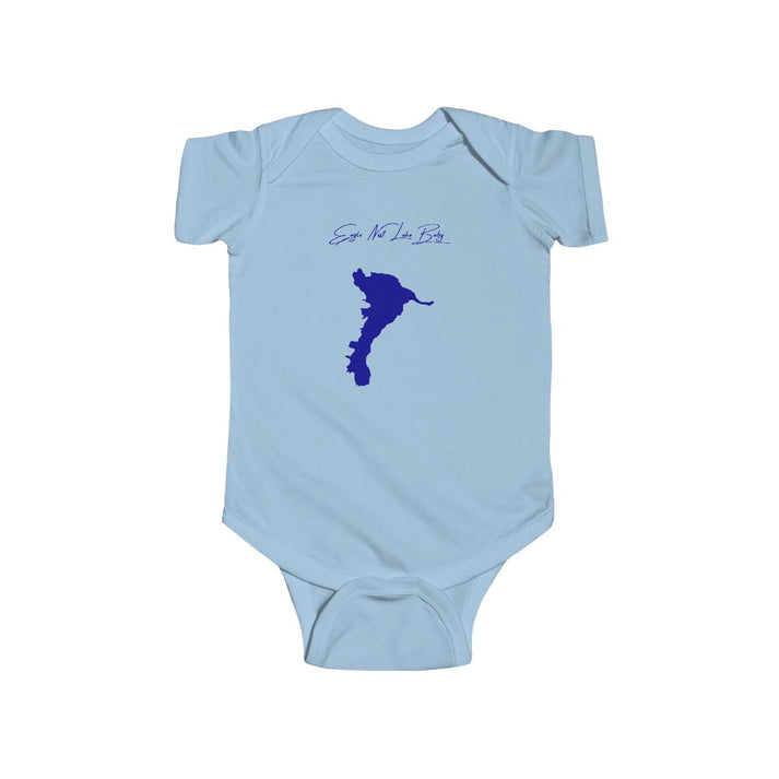 New  Mexico  Eagle  Nest  Lake  Onesie  front  position  view  from  front  light  blue.webp
