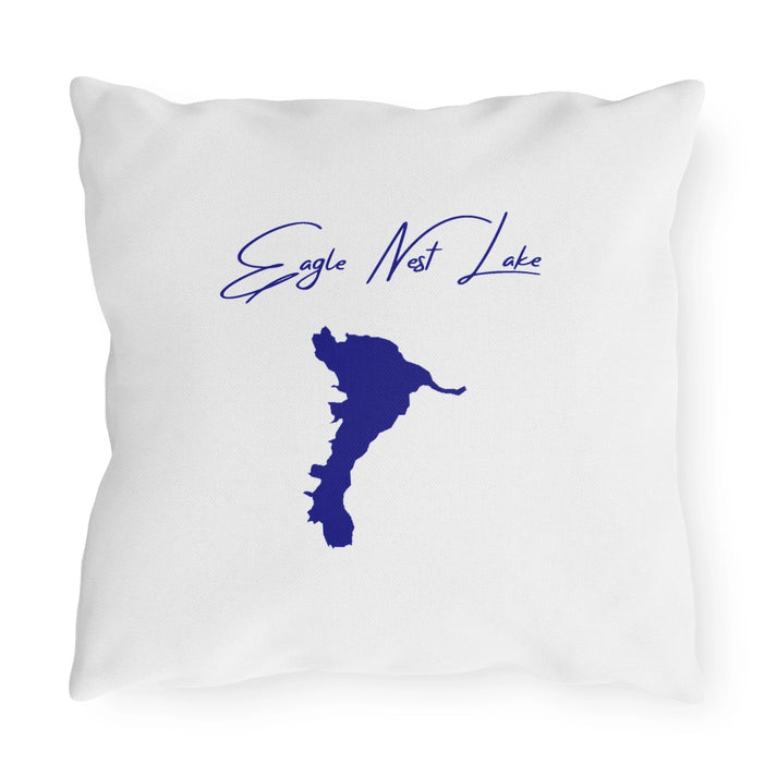 New  Mexico  Eagle  Nest  Lake  Outdoor  Pillow  back  position  view  from  back  16  x  16.webp