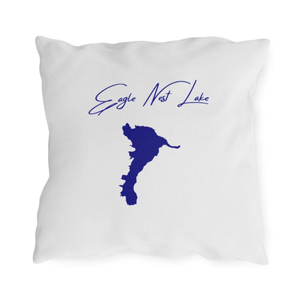 New  Mexico  Eagle  Nest  Lake  Outdoor  Pillow  back  position  view  from  back  18  x  18.webp