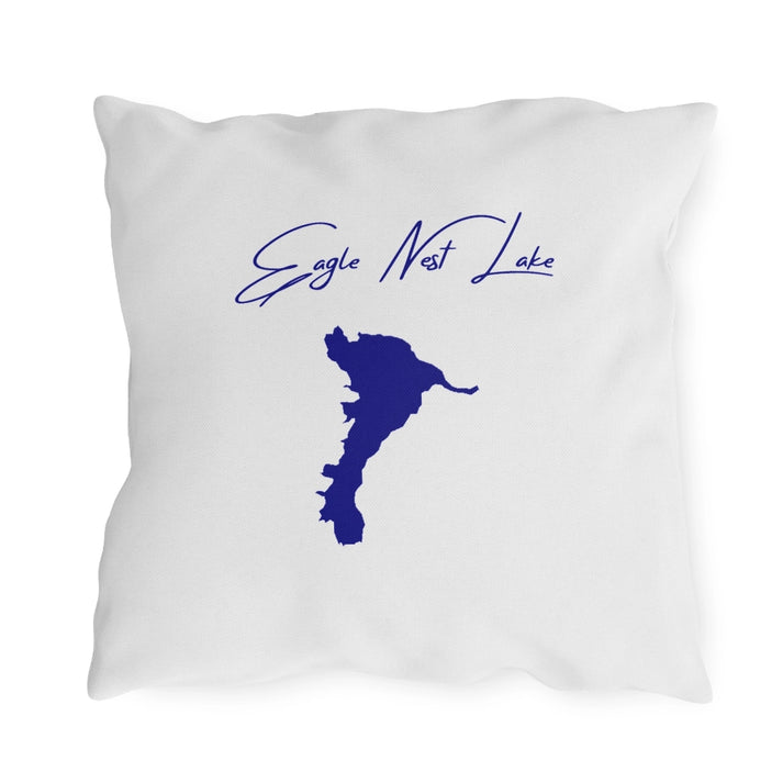 New  Mexico  Eagle  Nest  Lake  Outdoor  Pillow  back  position  view  from  back  18  x  18.webp