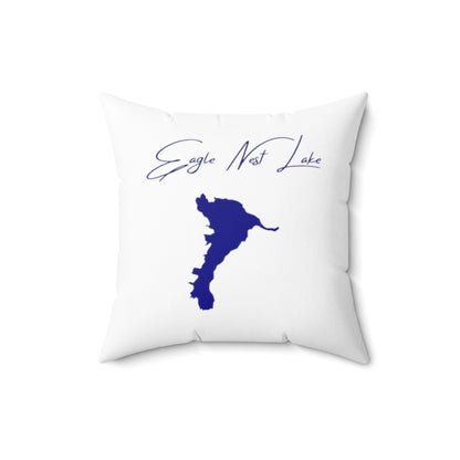 New  Mexico  Eagle  Nest  Lake  Pillow  front  position  view  from  back  16  x  16.webp