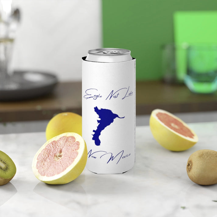 New  Mexico  Eagle  Nest  Lake  Slim  Can  Koozie  front  position  view  from  context-2  white.webp