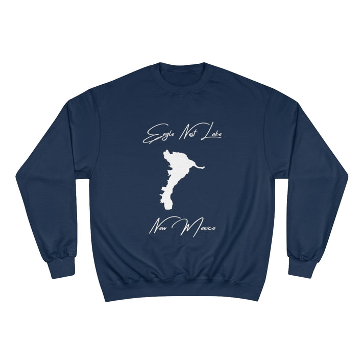 New  Mexico  Eagle  Nest  Lake  Sweatshirt  front  position  view  from  front  navy.webp