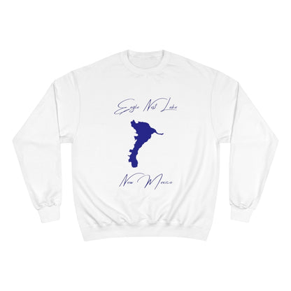 New  Mexico  Eagle  Nest  Lake  Sweatshirt  front  position  view  from  front  white.webp