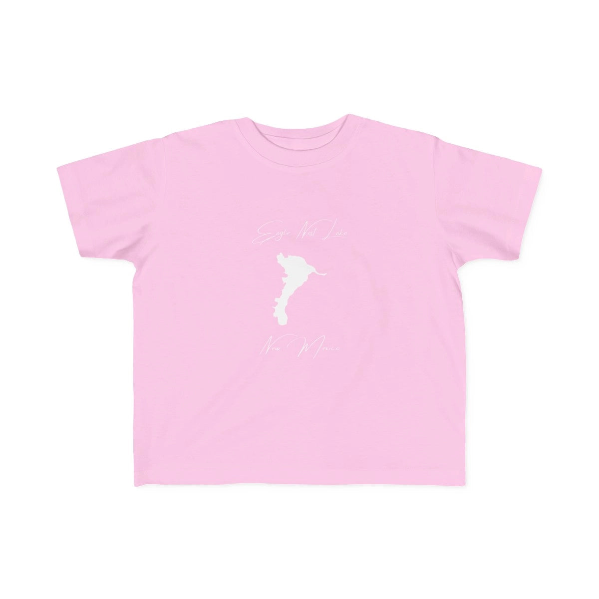 New  Mexico  Eagle  Nest  Lake  Toddler  T-shirt  front  position  view  from  front  pink.webp