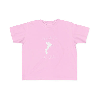 New  Mexico  Eagle  Nest  Lake  Toddler  T-shirt  front  position  view  from  front  pink.webp