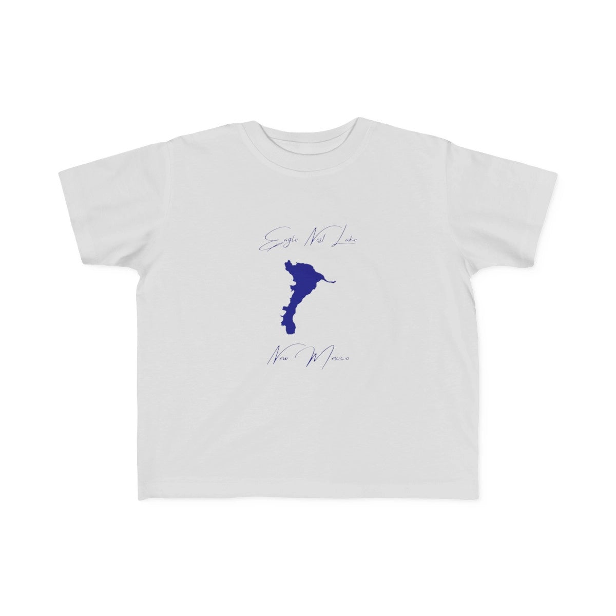 New  Mexico  Eagle  Nest  Lake  Toddler  T-shirt  front  position  view  from  front  silver.webp