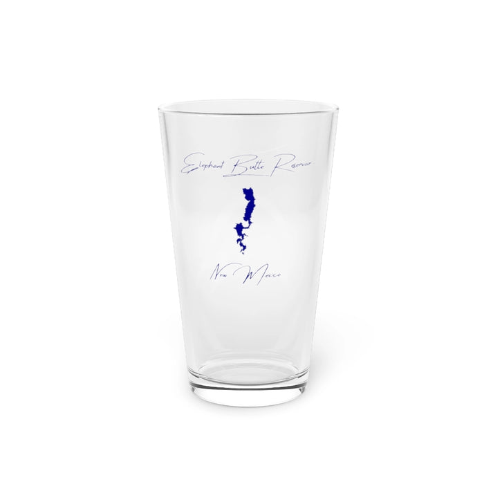 New  Mexico  Elephant  Butte  Reservoir  16oz  Pint  Glass  front  position  view  from  front  16oz.webp