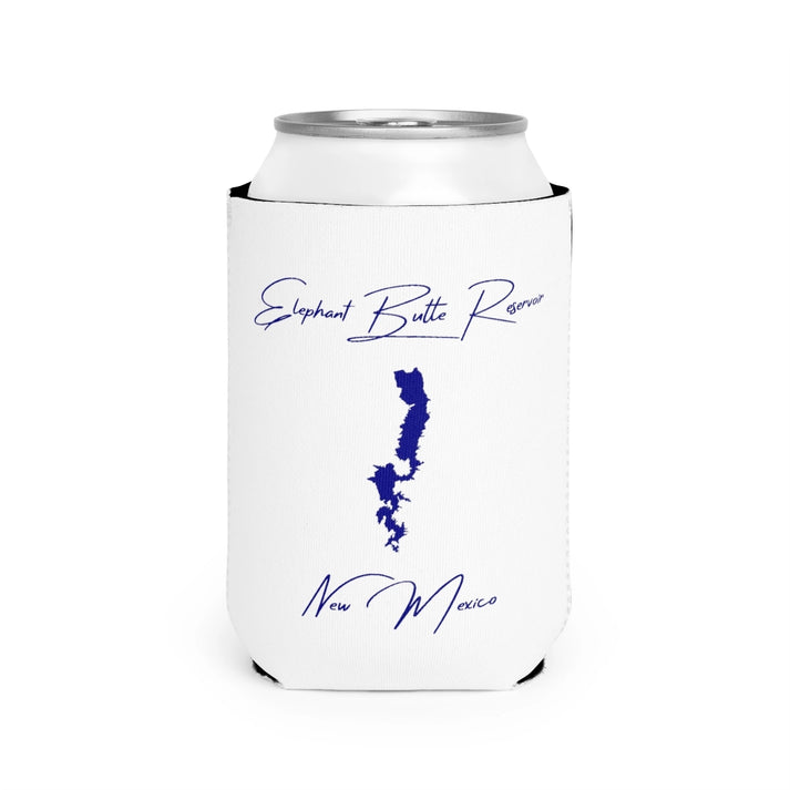 New  Mexico  Elephant  Butte  Reservoir  Can  Koozie  front  position  view  from  front-2  white.webp