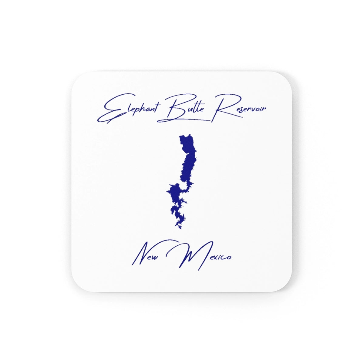 New  Mexico  Elephant  Butte  Reservoir  Coaster  Set  front  position  view  from  front  3.75  x  3.75.webp