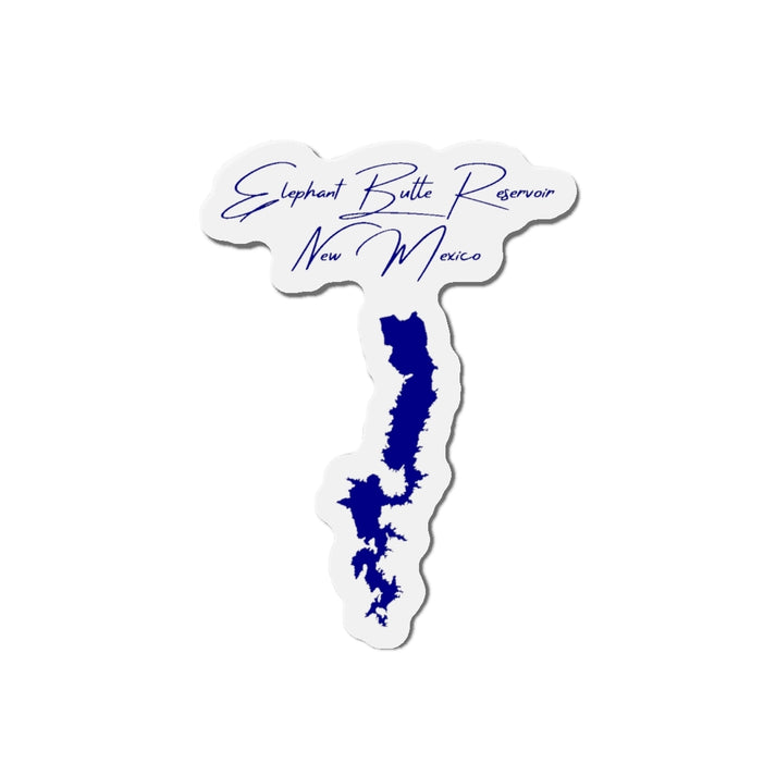 New  Mexico  Elephant  Butte  Reservoir  Die  Cut  Magnet  front  position  view  from  front  4  x  4.webp