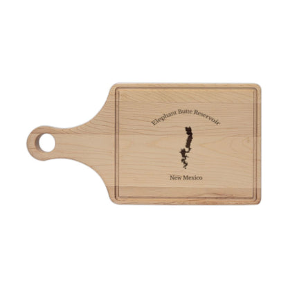 New  Mexico  Elephant  Butte  Reservoir  Engraved  Cutting  Board  front  position  view  from  front  maple.webp