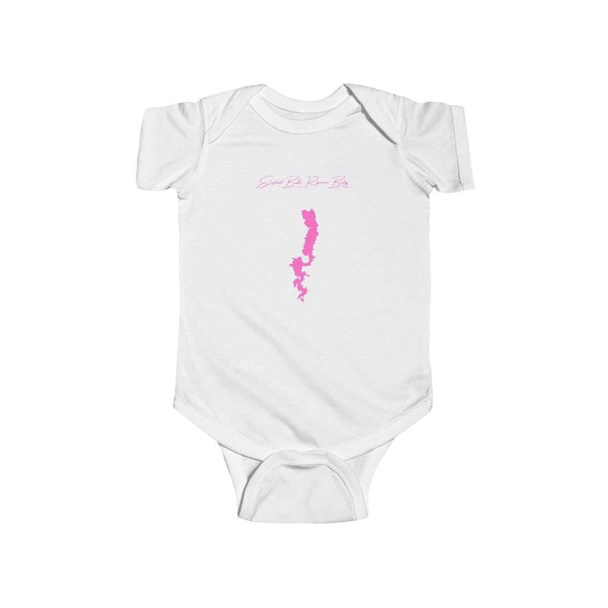 New  Mexico  Elephant  Butte  Reservoir  Onesie  front  position  view  from  front  white.webp