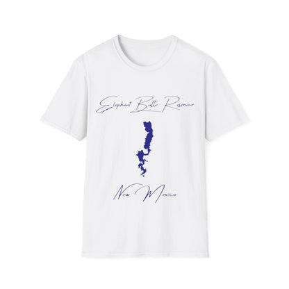 New  Mexico  Elephant  Butte  Reservoir  T-shirt  front  position  view  from  front  white.webp