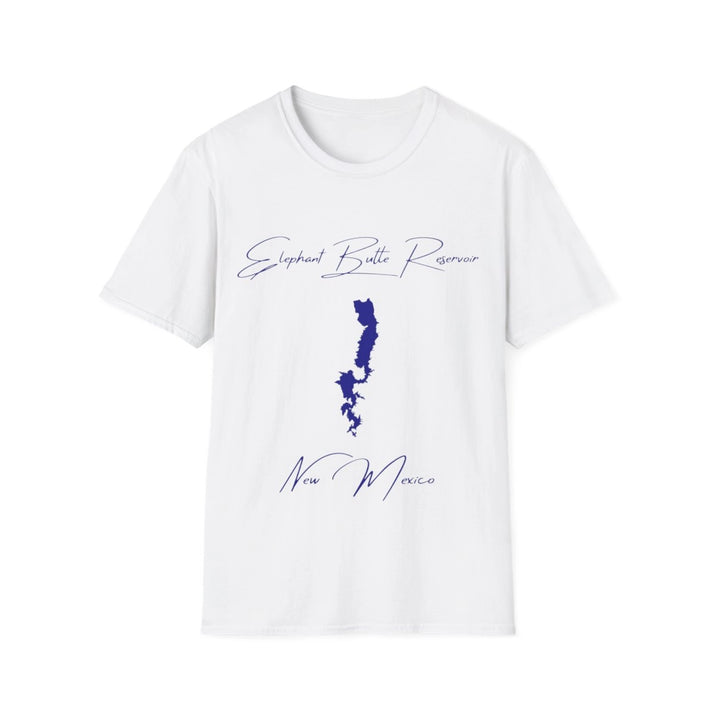 New  Mexico  Elephant  Butte  Reservoir  T-shirt  front  position  view  from  front  white.webp