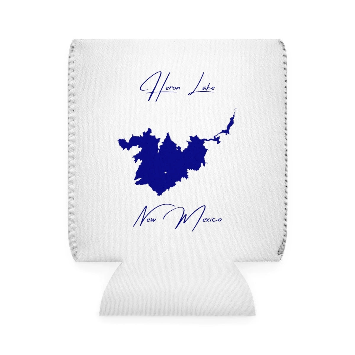 New  Mexico  Heron  Lake  Can  Koozie  front  position  view  from  front-1  white.webp