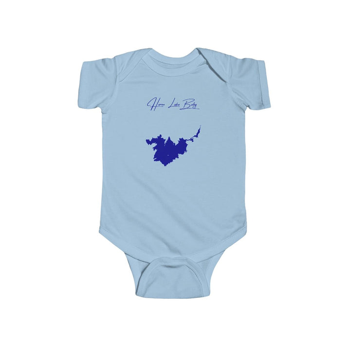 New  Mexico  Heron  Lake  Onesie  front  position  view  from  front  light  blue.webp