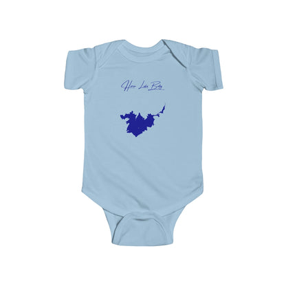 New  Mexico  Heron  Lake  Onesie  front  position  view  from  front  light  blue.webp
